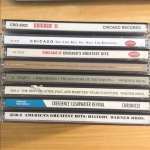 Music CDs - rock and pop